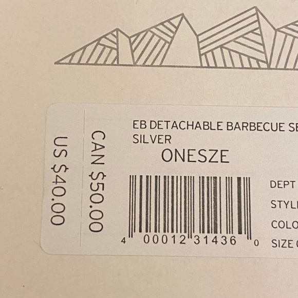 Eddie Bauer detachable barbecue set - Picture 9 of 10